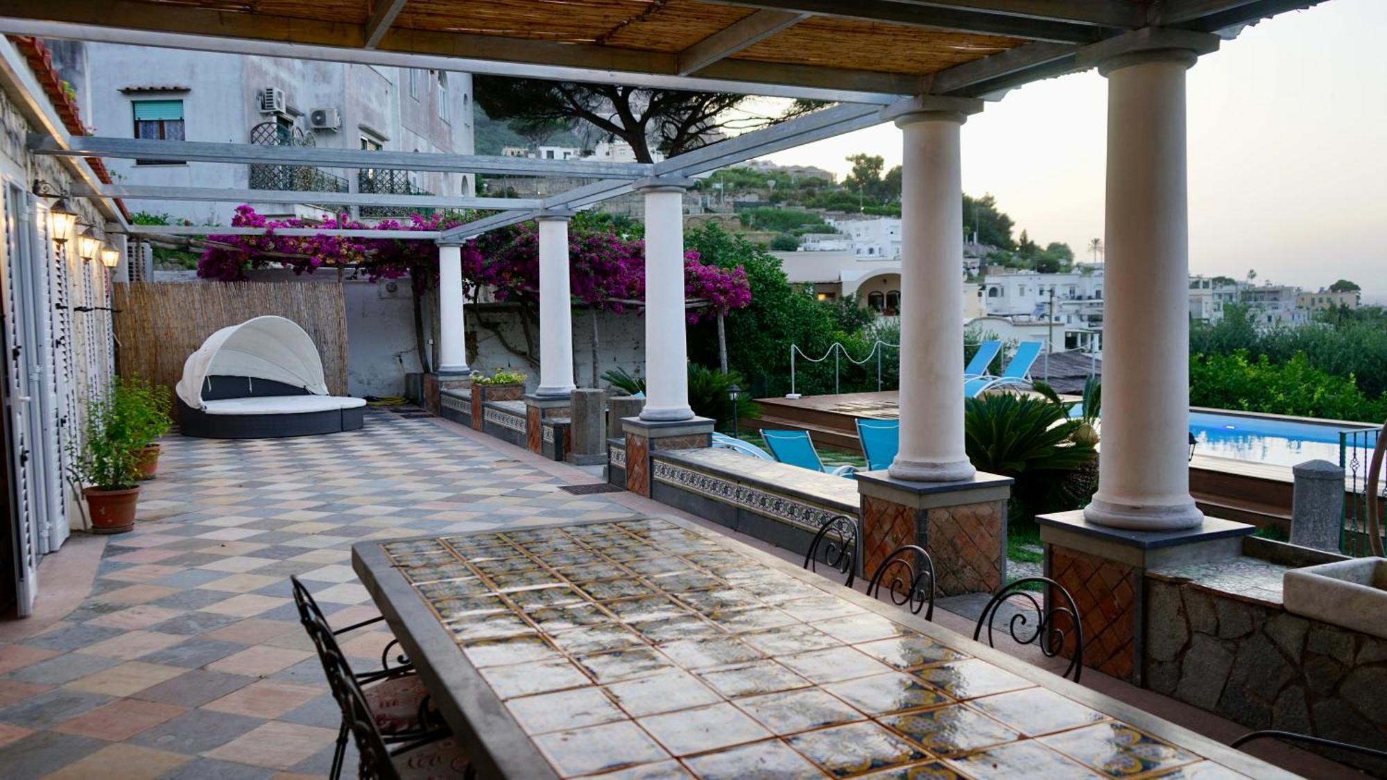 Villa Amalu Capri Piscina E Giardino Kültér fotó