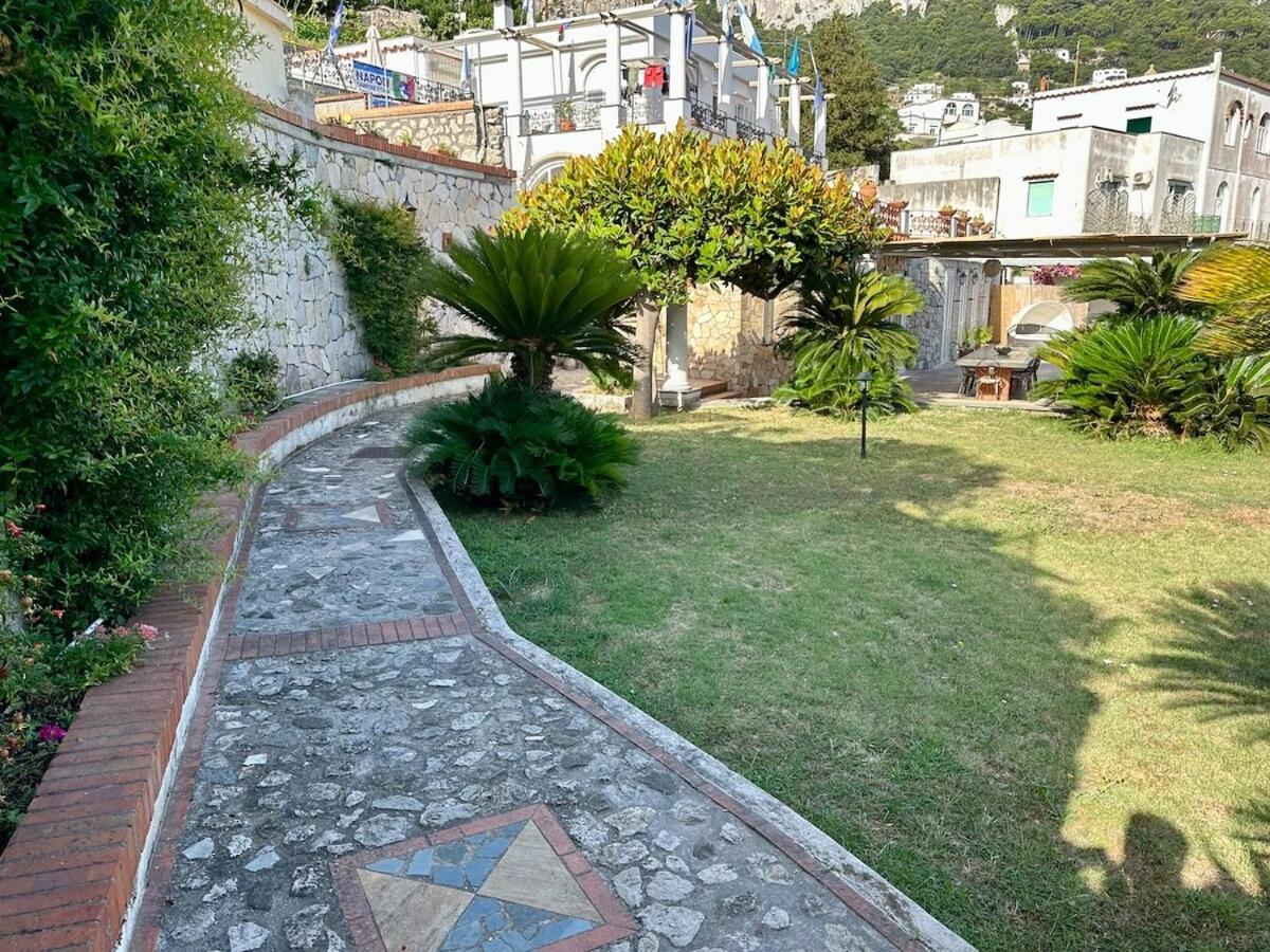 Villa Amalu Capri Piscina E Giardino Kültér fotó