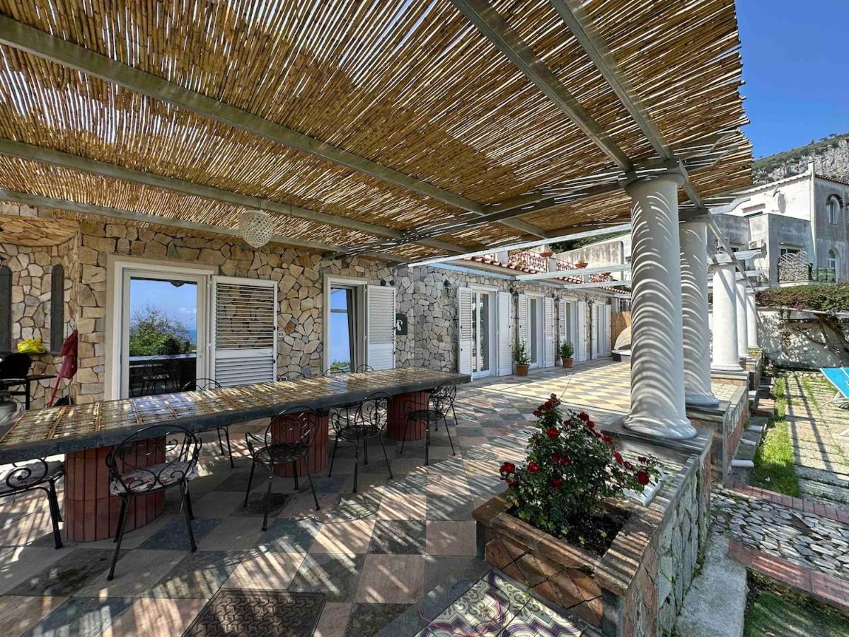 Villa Amalu Capri Piscina E Giardino Kültér fotó