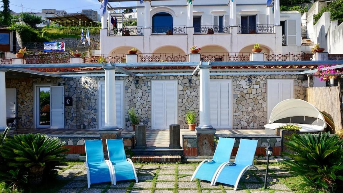 Villa Amalu Capri Piscina E Giardino Kültér fotó