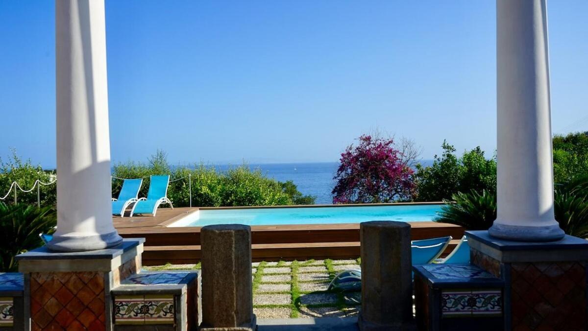 Villa Amalu Capri Piscina E Giardino Kültér fotó