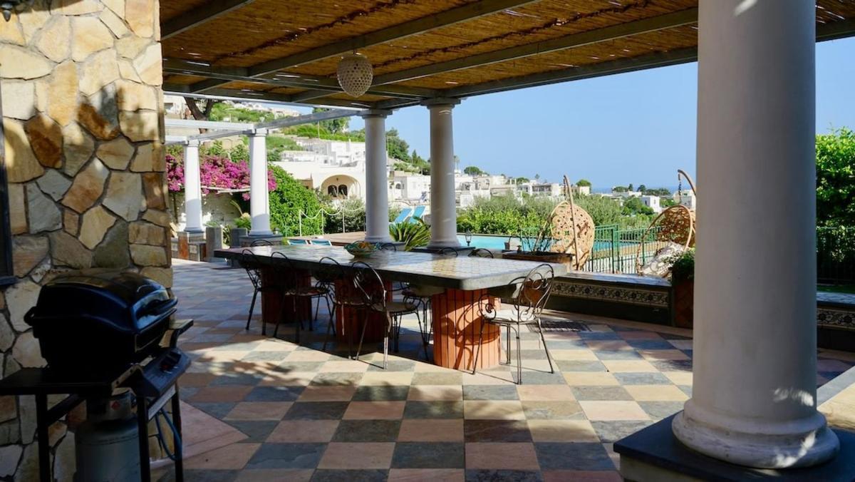 Villa Amalu Capri Piscina E Giardino Kültér fotó