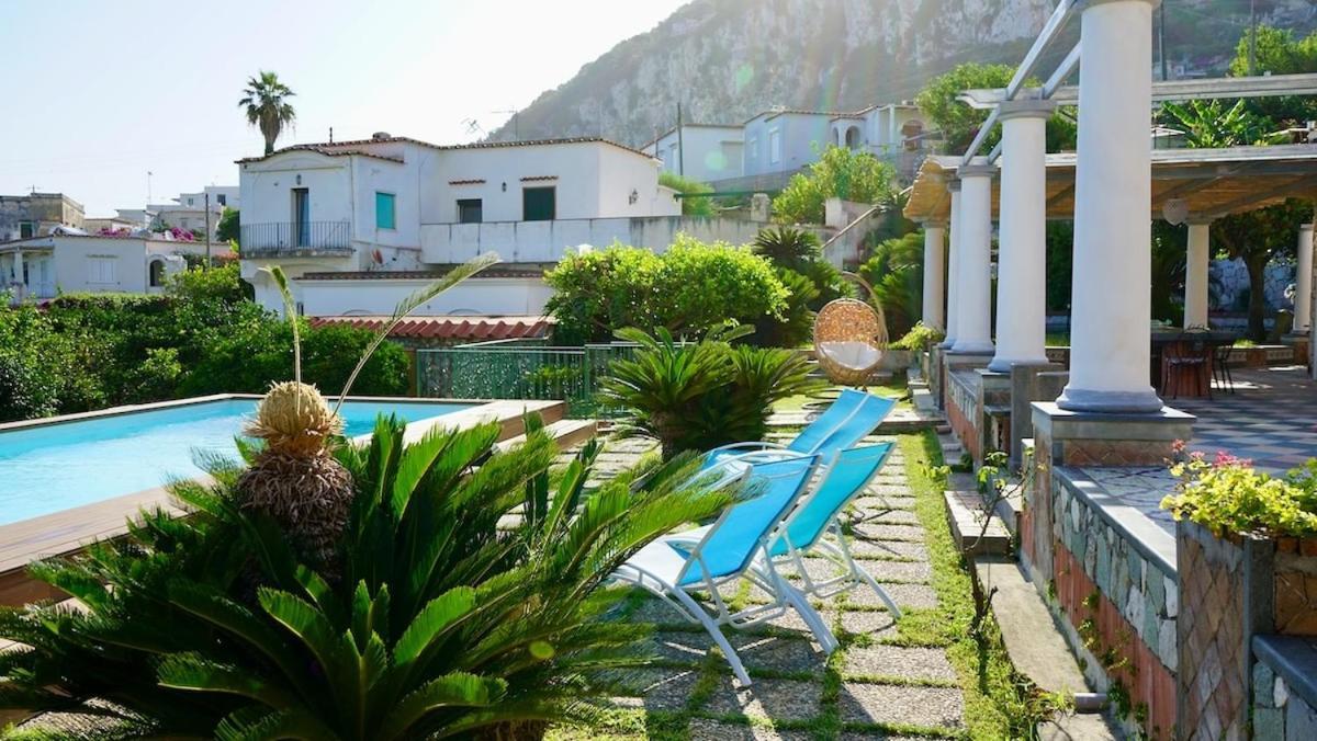 Villa Amalu Capri Piscina E Giardino Kültér fotó