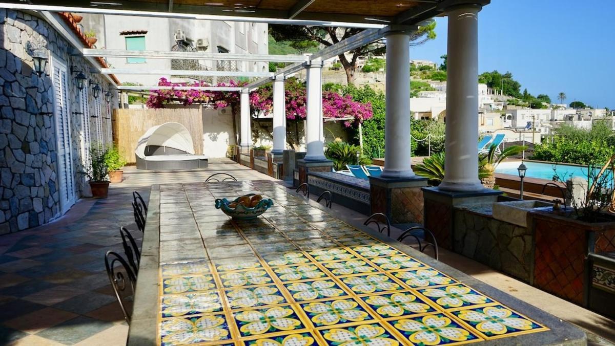 Villa Amalu Capri Piscina E Giardino Kültér fotó