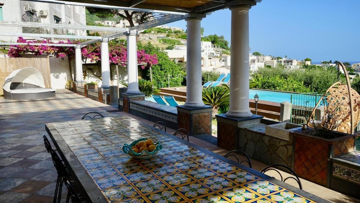 Villa Amalu Capri Piscina E Giardino Kültér fotó