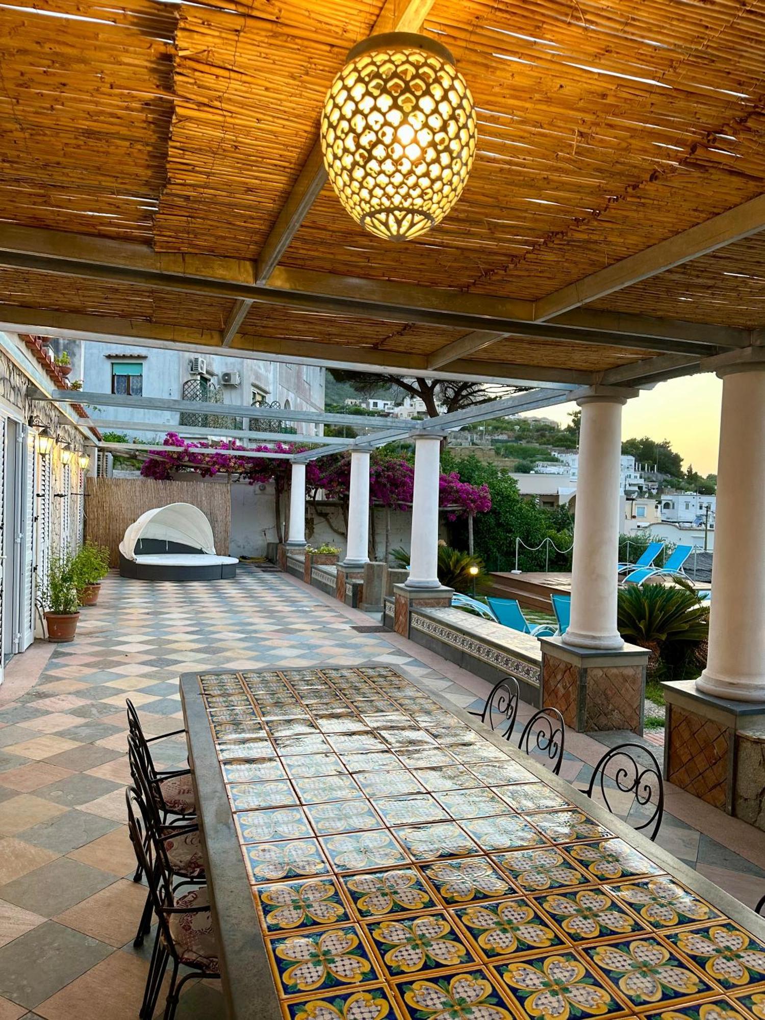 Villa Amalu Capri Piscina E Giardino Kültér fotó