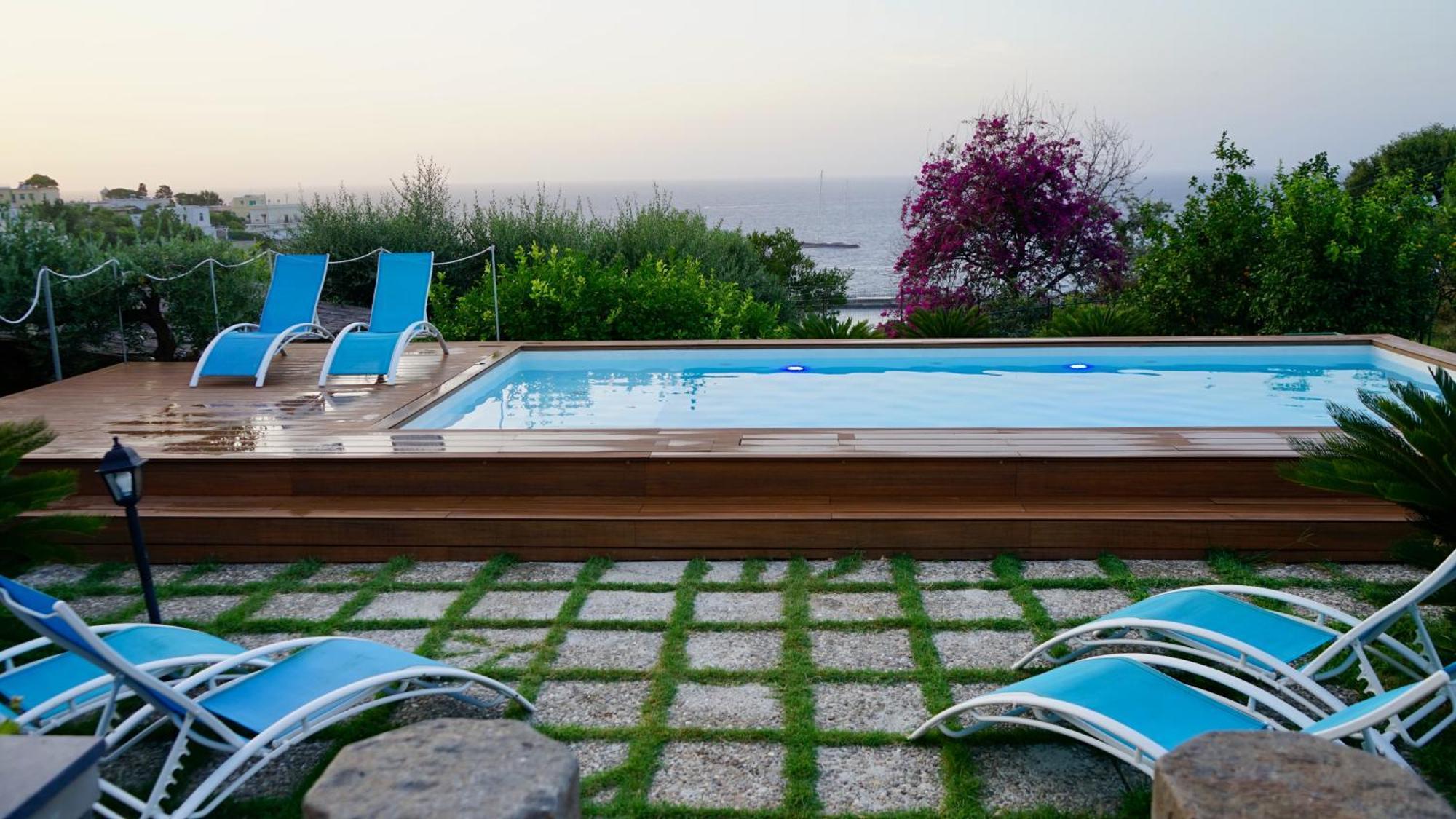 Villa Amalu Capri Piscina E Giardino Kültér fotó